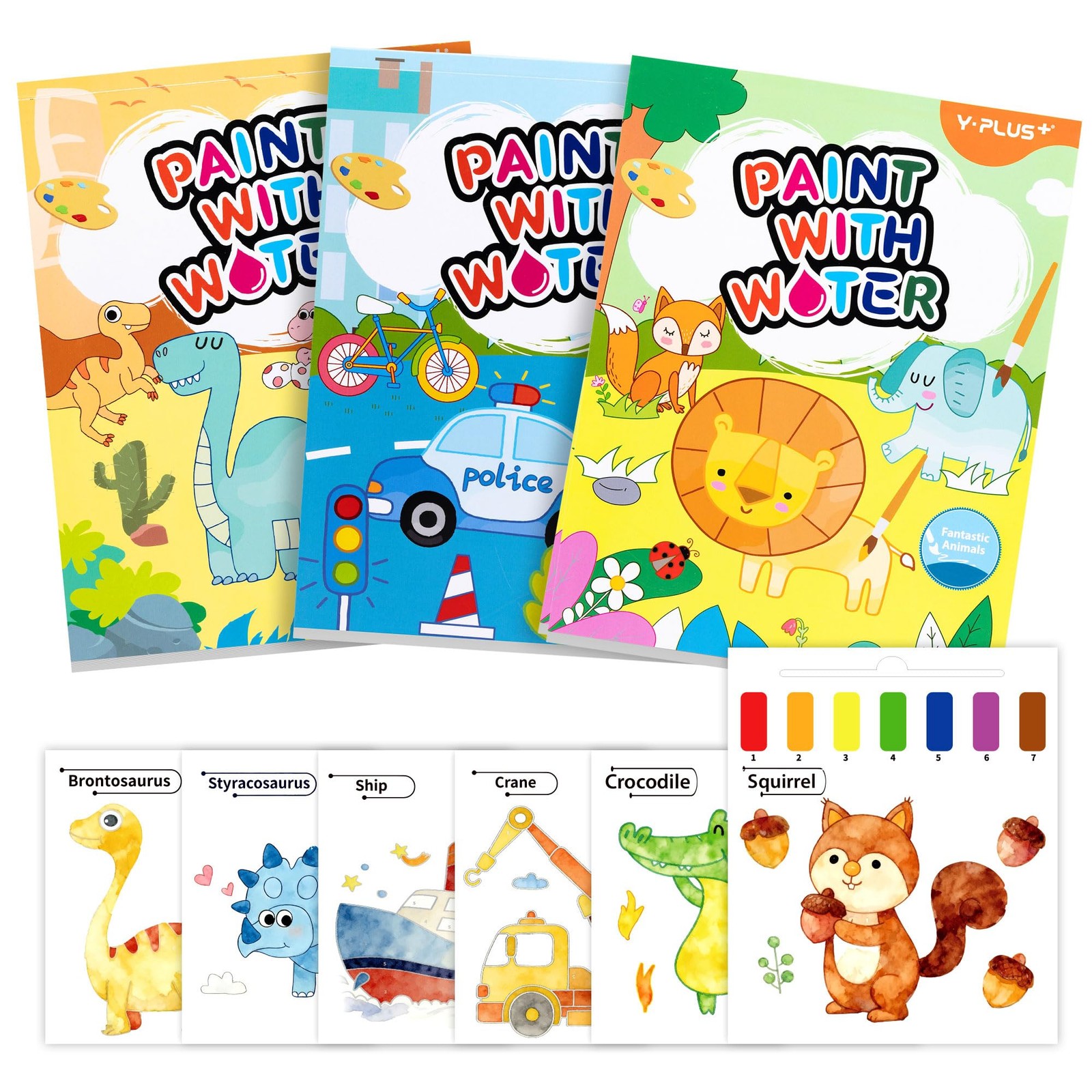 Paint with Water Books for Toddlers, Art Craft Toys Painting , Gift for Ages ...