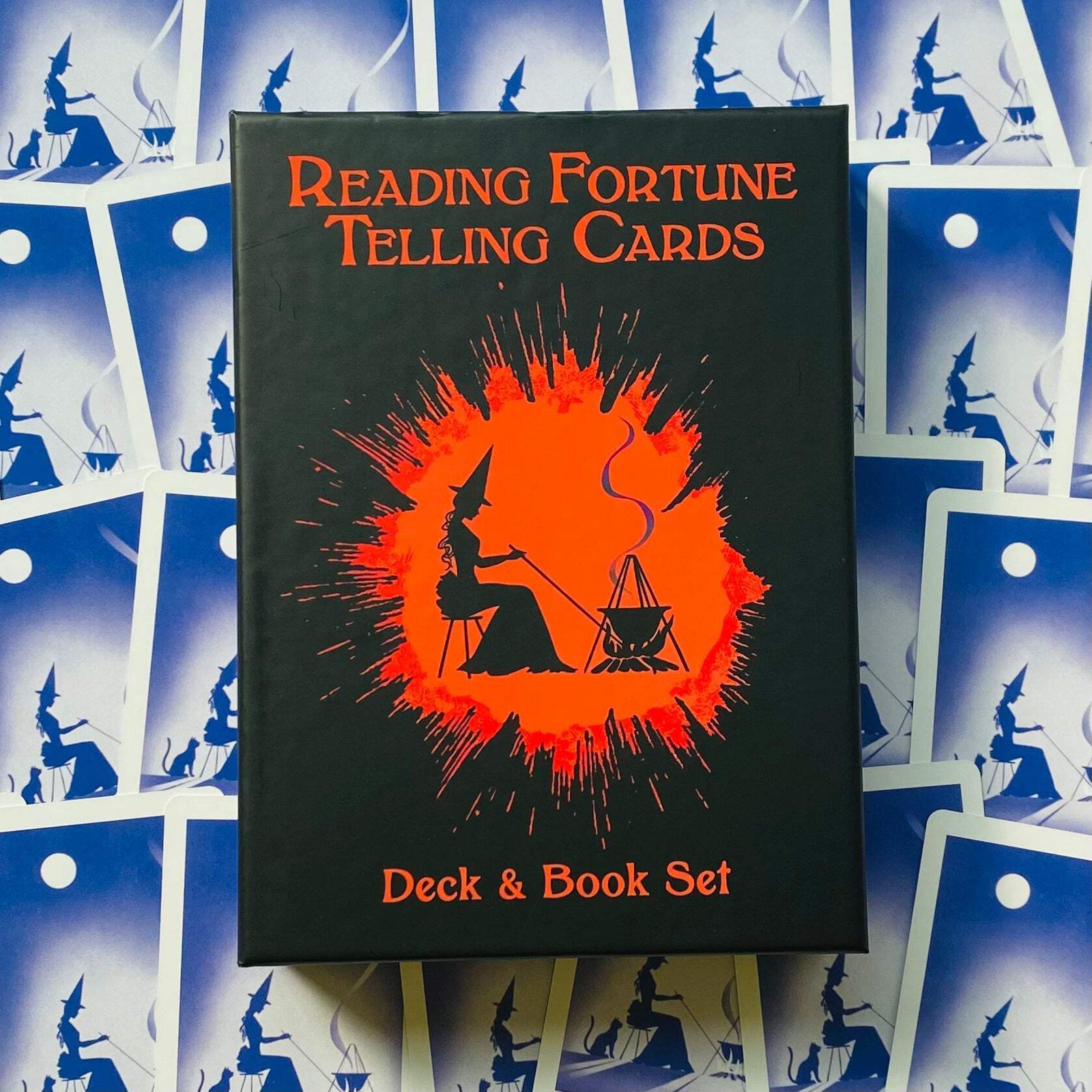 Reading Fortune Telling Cards Deck And Book US Games Systems Gypsy Witch NEW