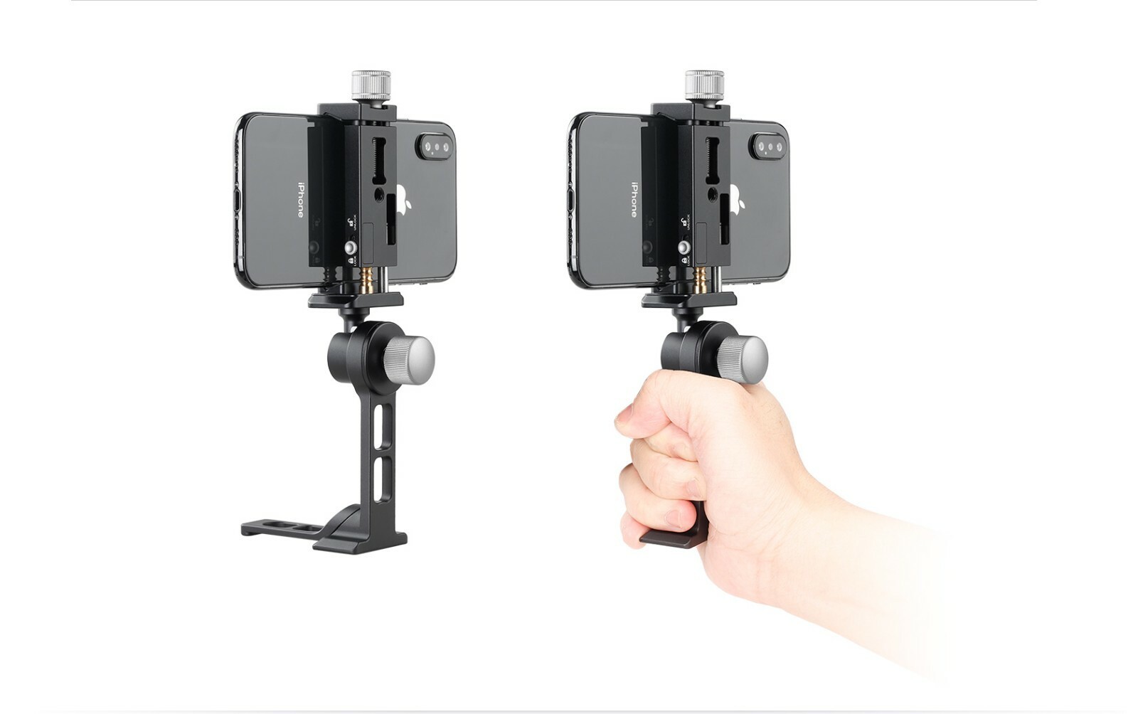 Leofoto PS-1 Smartphone Stand and PC-90II Clamp Combo with Arca-Compatible Base