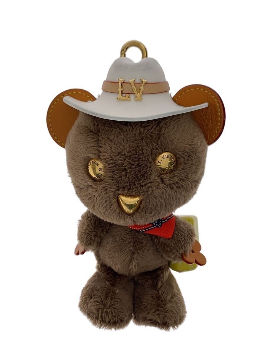 LOUIS VUITTON Other 25aw Back Charm LV Bear Polyester Brown Women M03176 Used