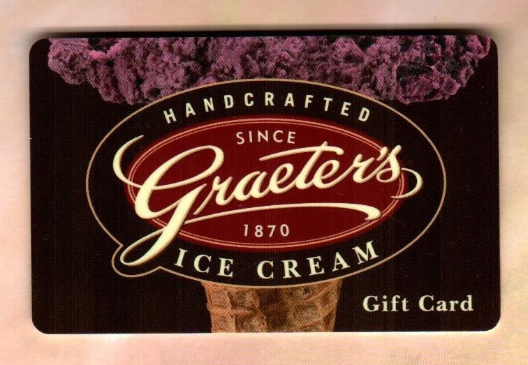 GRAETER'S Handcrafted Ice Cream, Collectible ( 2023 ) Gift Card ( $0 )