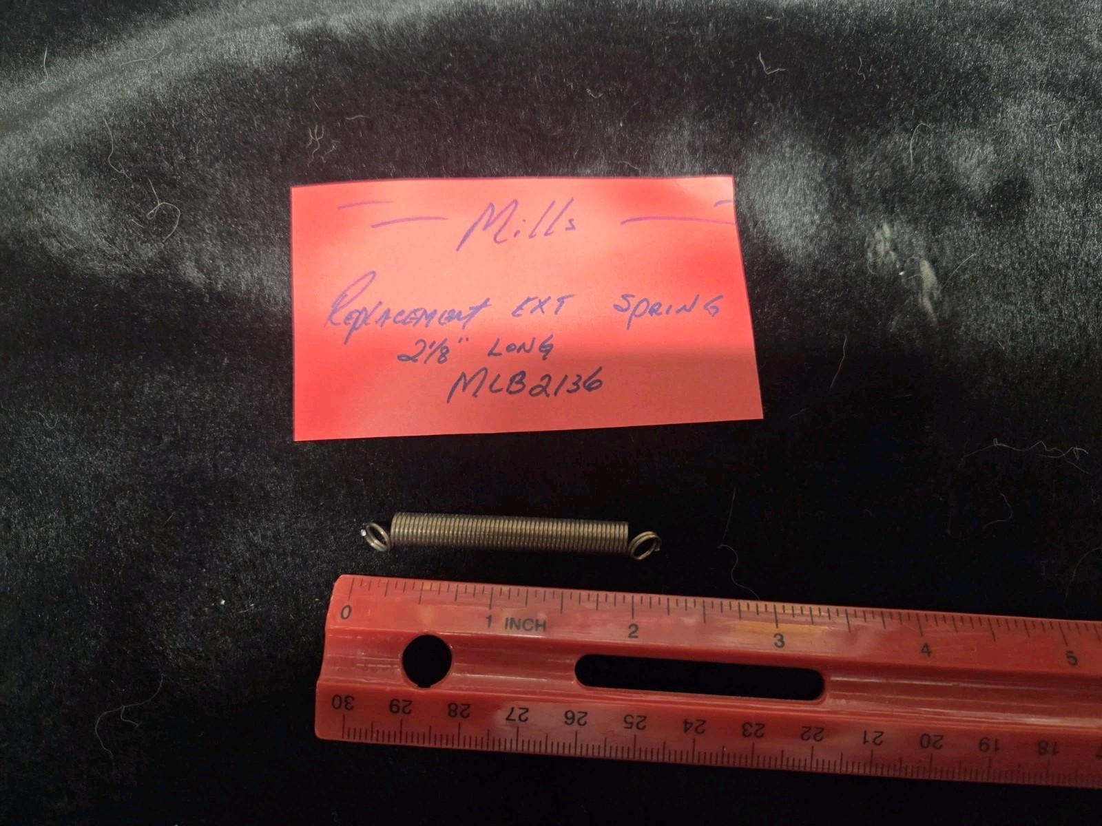 1 MILLS MLB2236 REPLACMENT EXTENSION SPRING 2-1/8" ANTIQUE SLOT MACHINE MLB2136