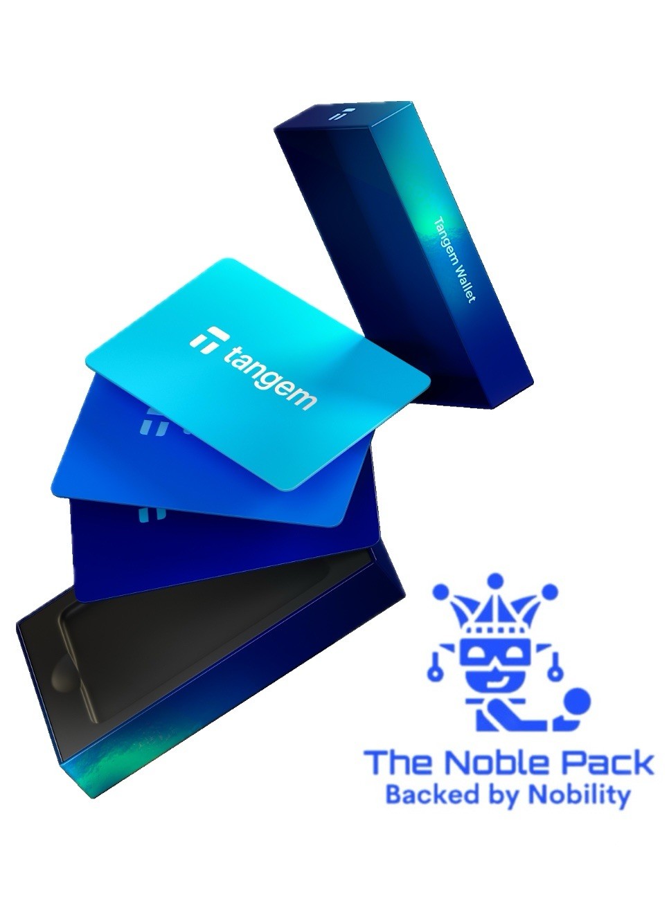 Tangem 2.0 Hyperblue Crypto Wallet - 3 Card /Sealed Box New Sealed