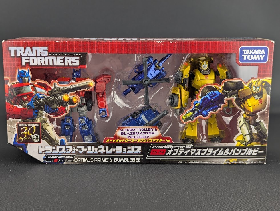 Transformers Generations Optimus Prime Bumblebee set SEALED Takara TG-24