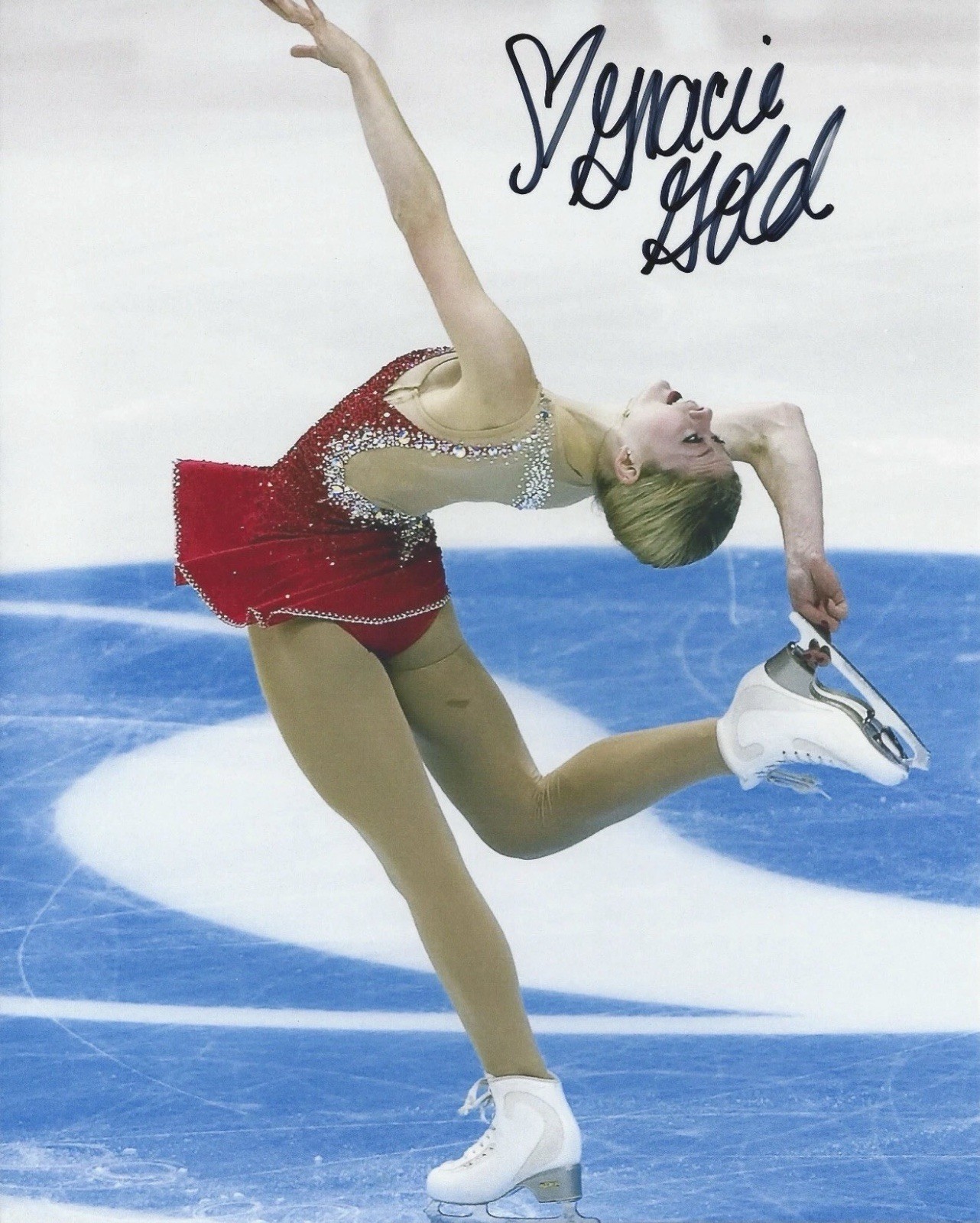 GRACIE GOLD Signed 8 x 10 Photo Signed REPRINT Gymnastics USA Olympics
