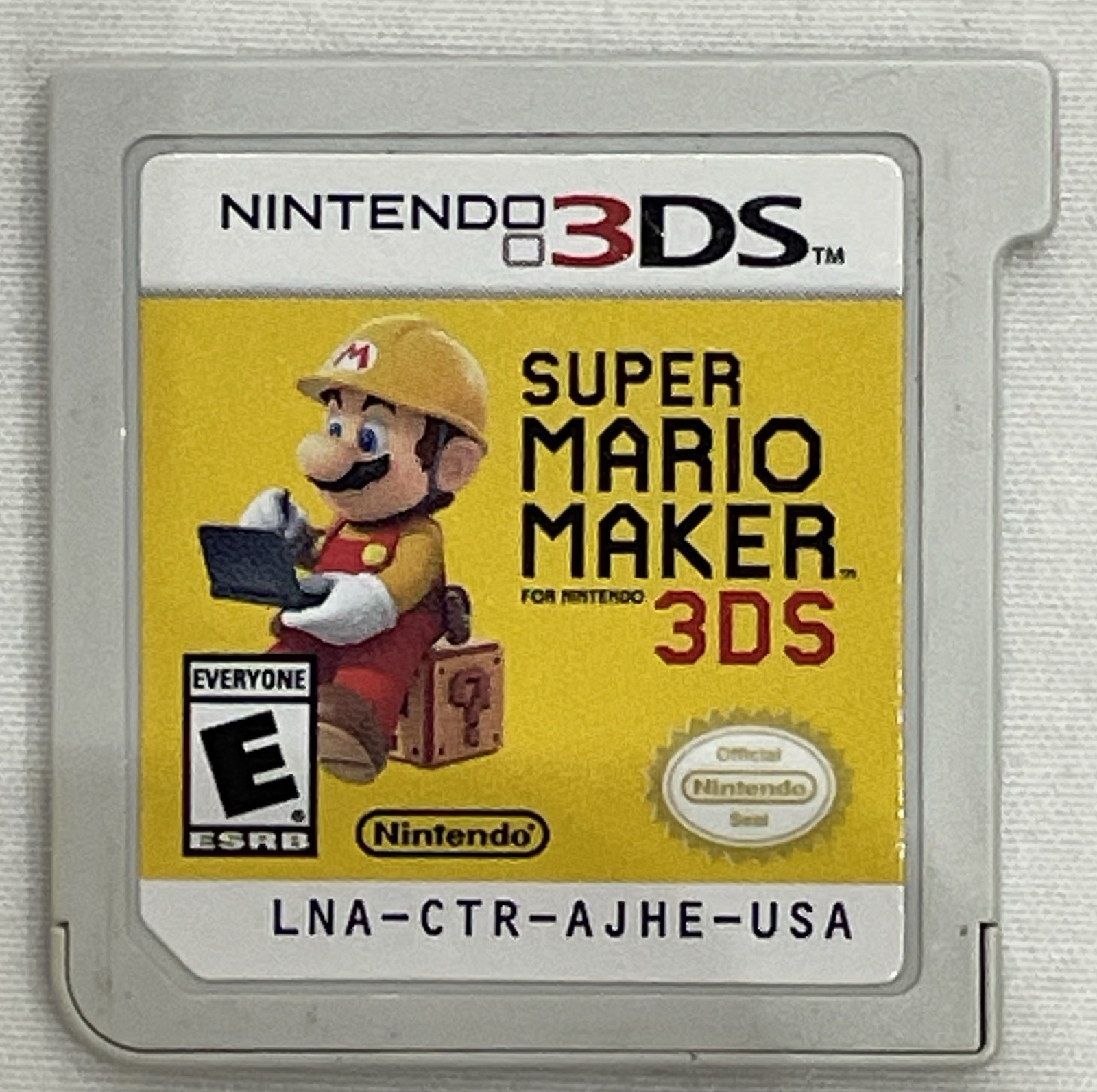 Super Mario Maker (Nintendo 3DS, 2016) Cartridge Only TESTED