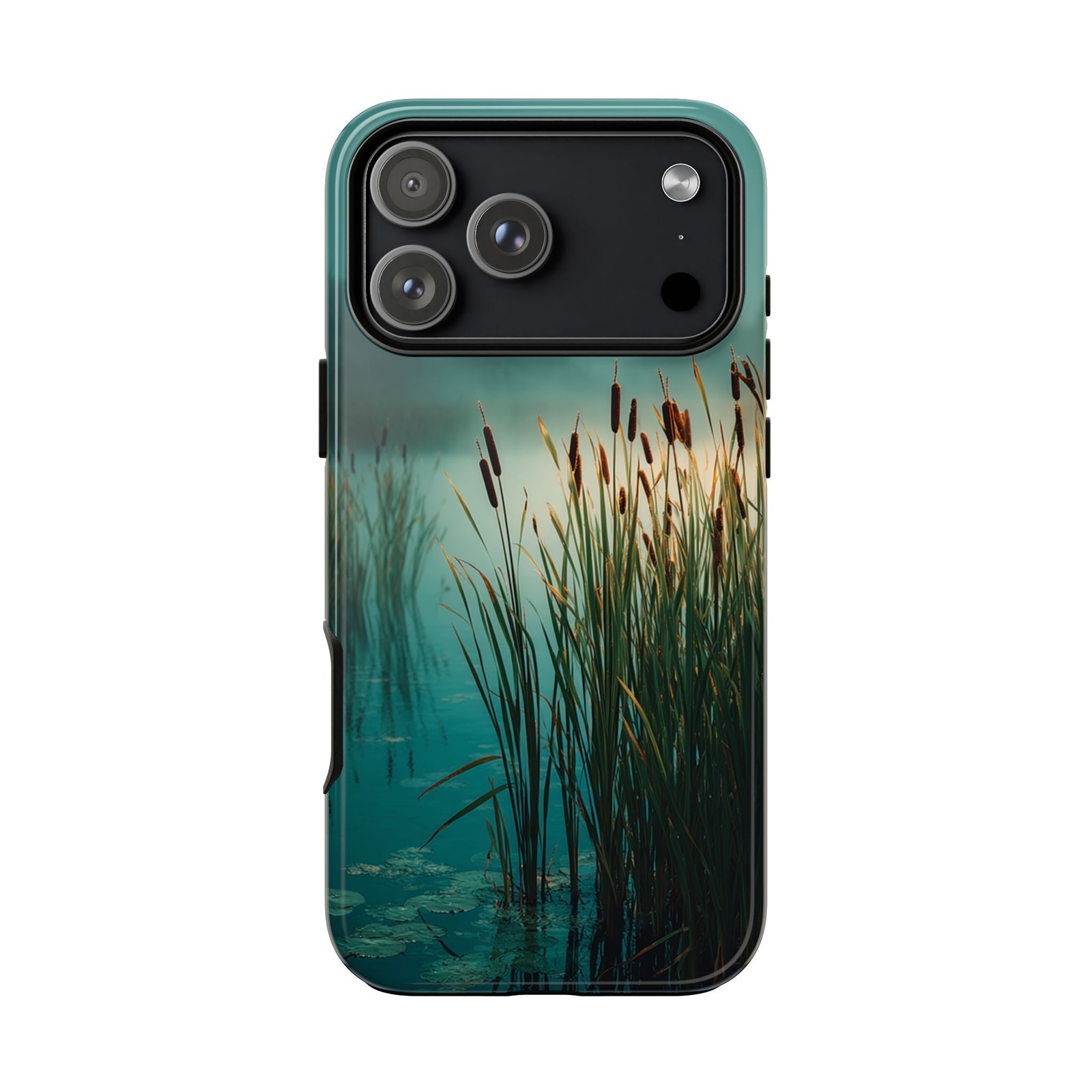 Tall Reeds Misty Lake | Phone Ink Custom Case for iPhone, Galaxy, Pixel