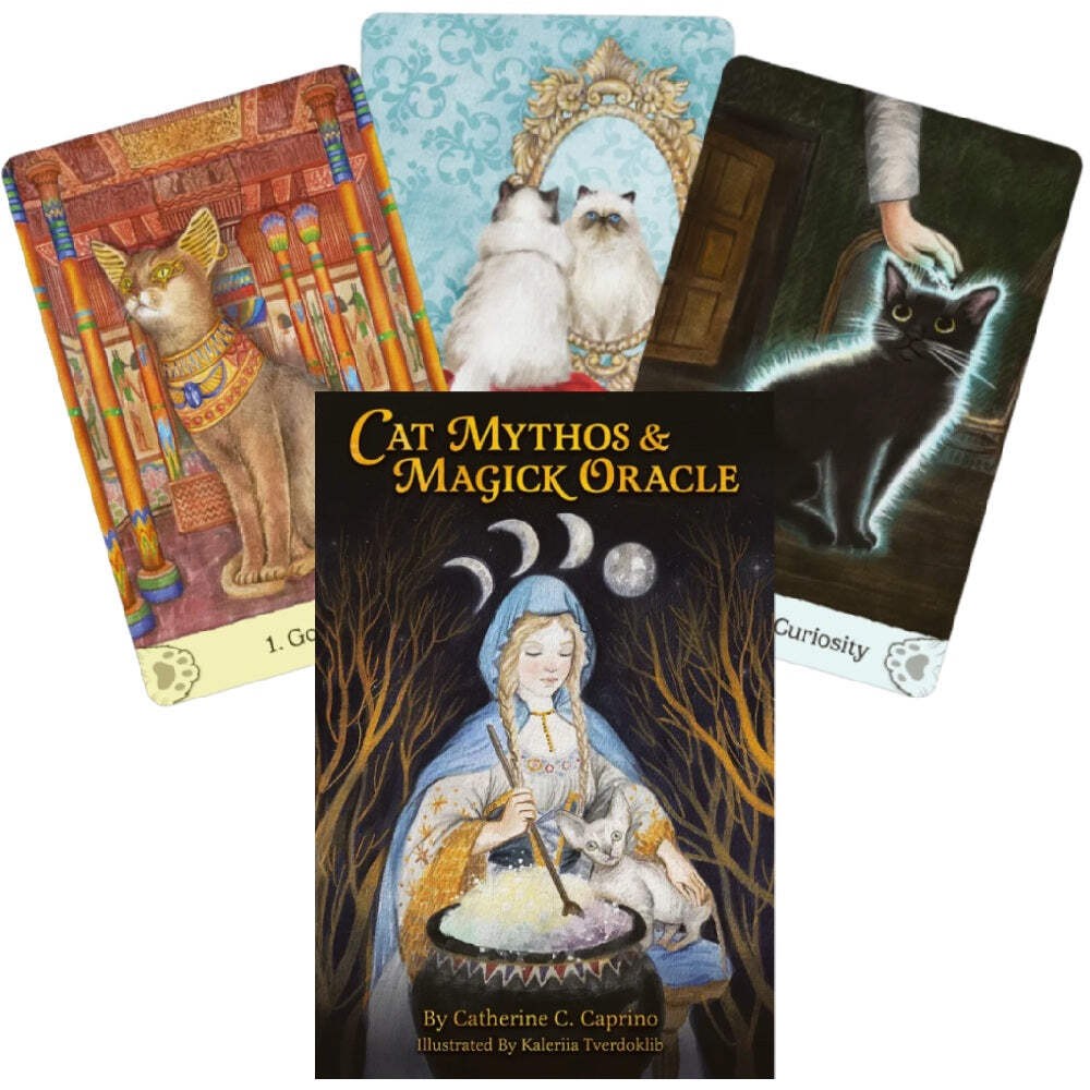 Cat Myth & Magic Oracle Deck US Games Systems