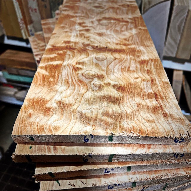 1/2" DENSE Quilted Maple🍁Quilt Bookmatch KD Big Leaf 19"x13"x.5" Fig Carve Top
