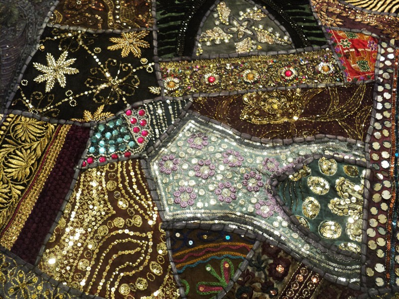 Living Room/Bedroom Cotton Handmade Throw Tapestry Patchwork Decor Wall Hanging