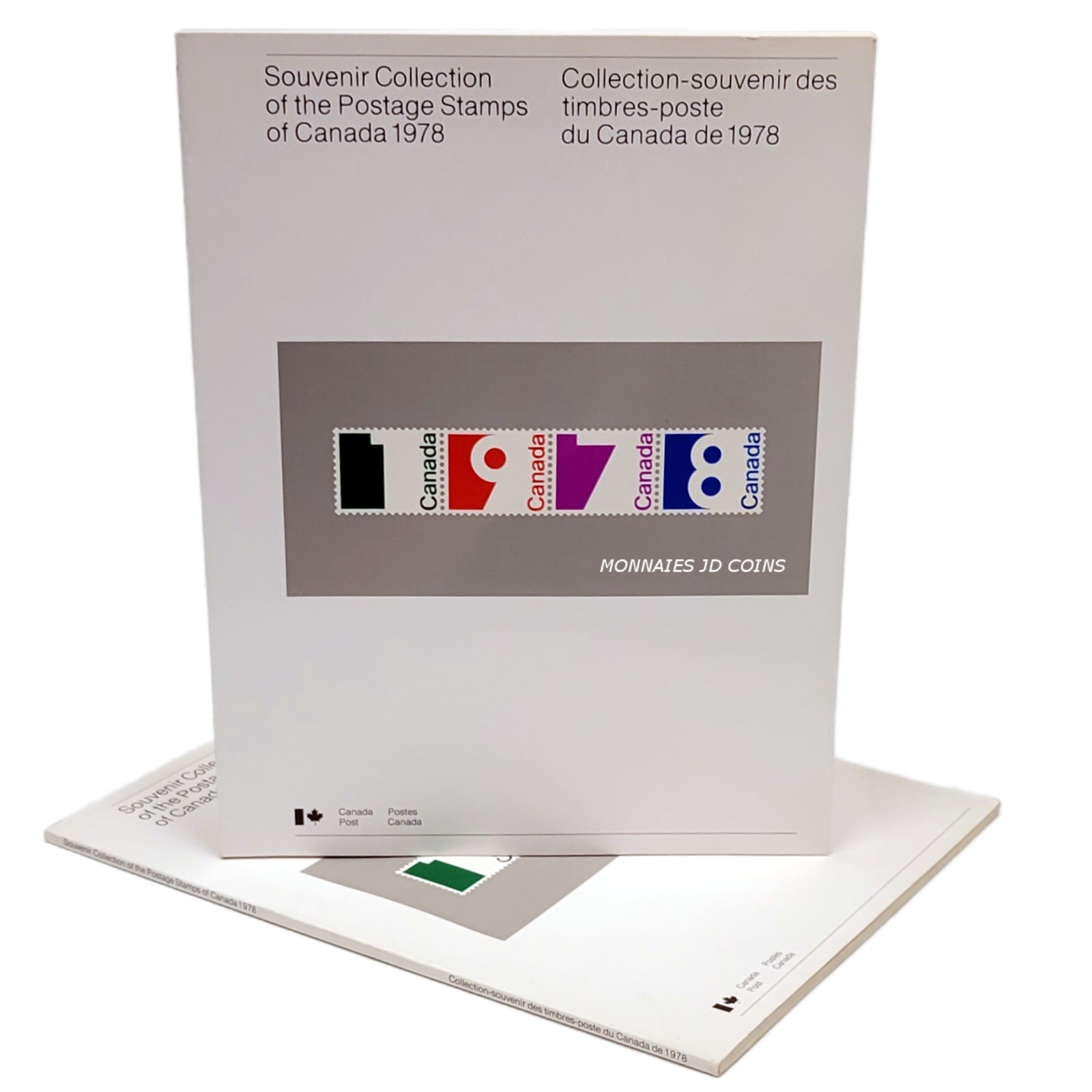 1978 Canada Stamp Collection SOUVENIR COLLECTION OF THE POSTAGE STAMPS OF CANADA