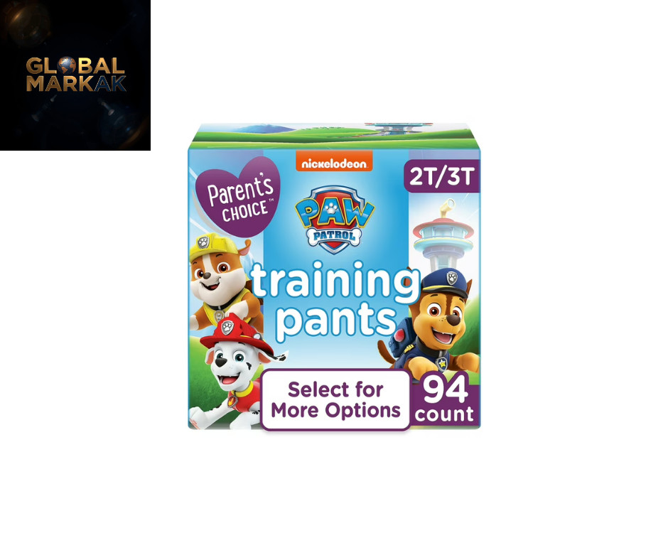 Parent’s Choice Paw Patrol Training Pants Boys 2T/3T, 94 Count