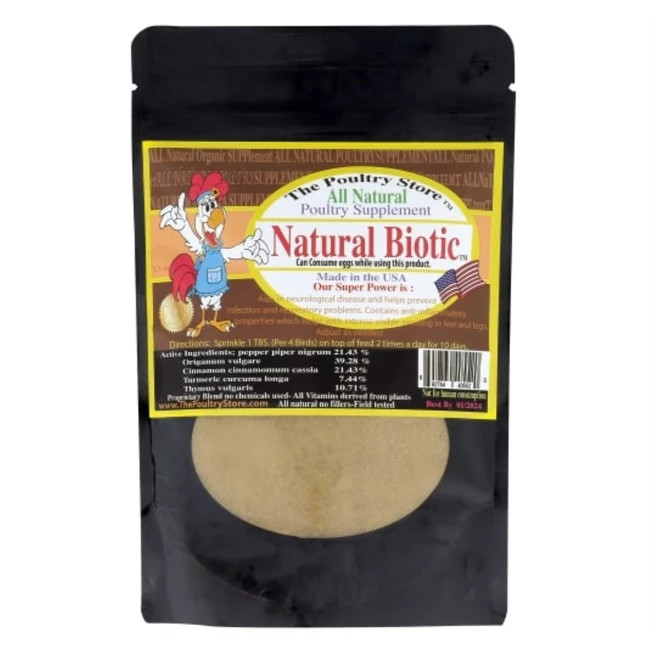 Natural Biotic Poultry Supplement 5 Oz