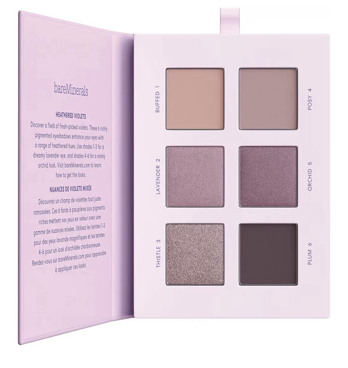 bareMinerals Mineralist Eyeshadow Palette, Six Shades, Burnished New Heathered