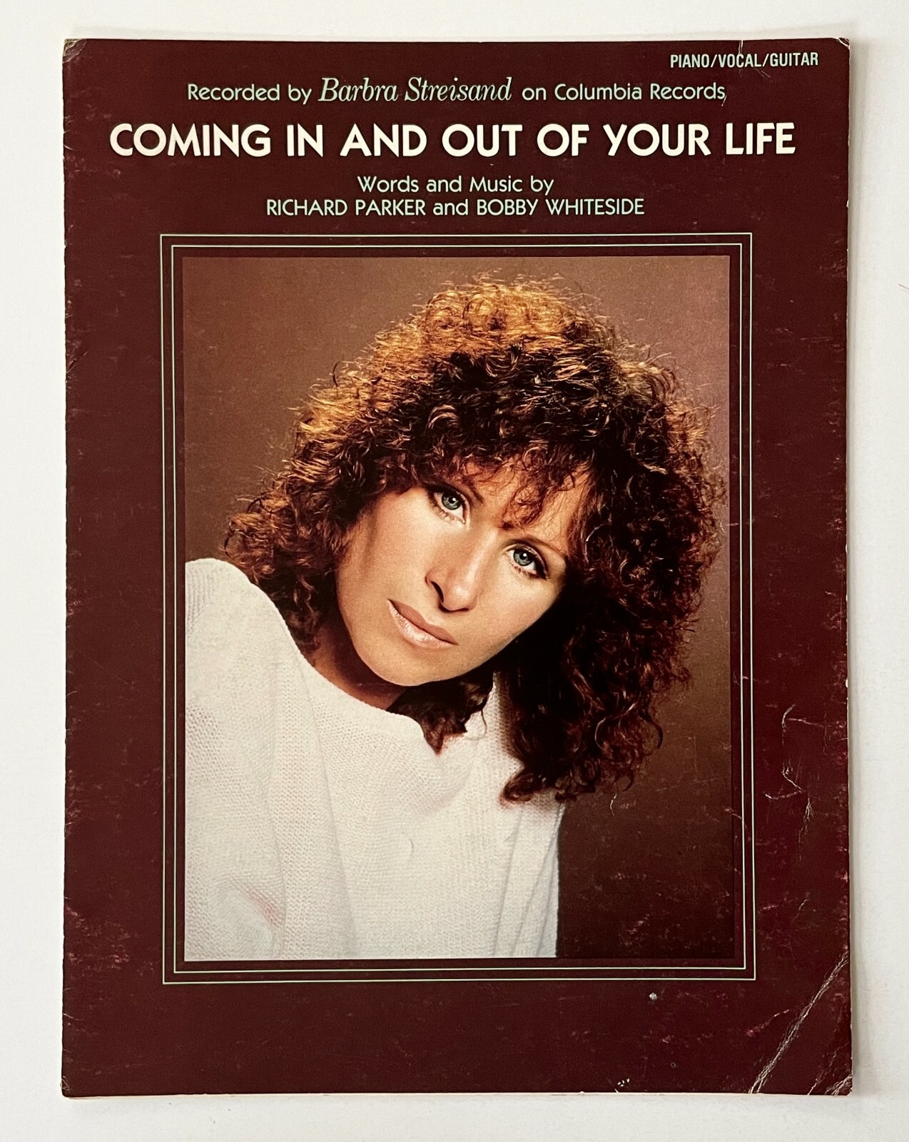 Coming In And Out Of Your Life Streisand 1981 Vintage Sheet Music Piano Vocal