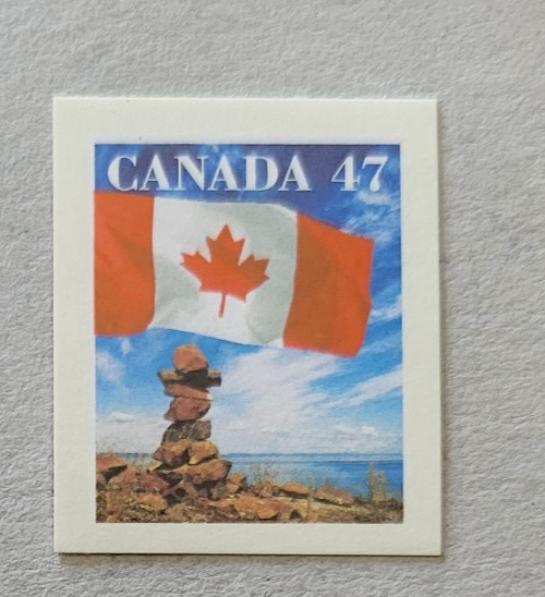 canada stamp #1700 - Flag over Inukshuk (2000) 47¢ MNH OG
