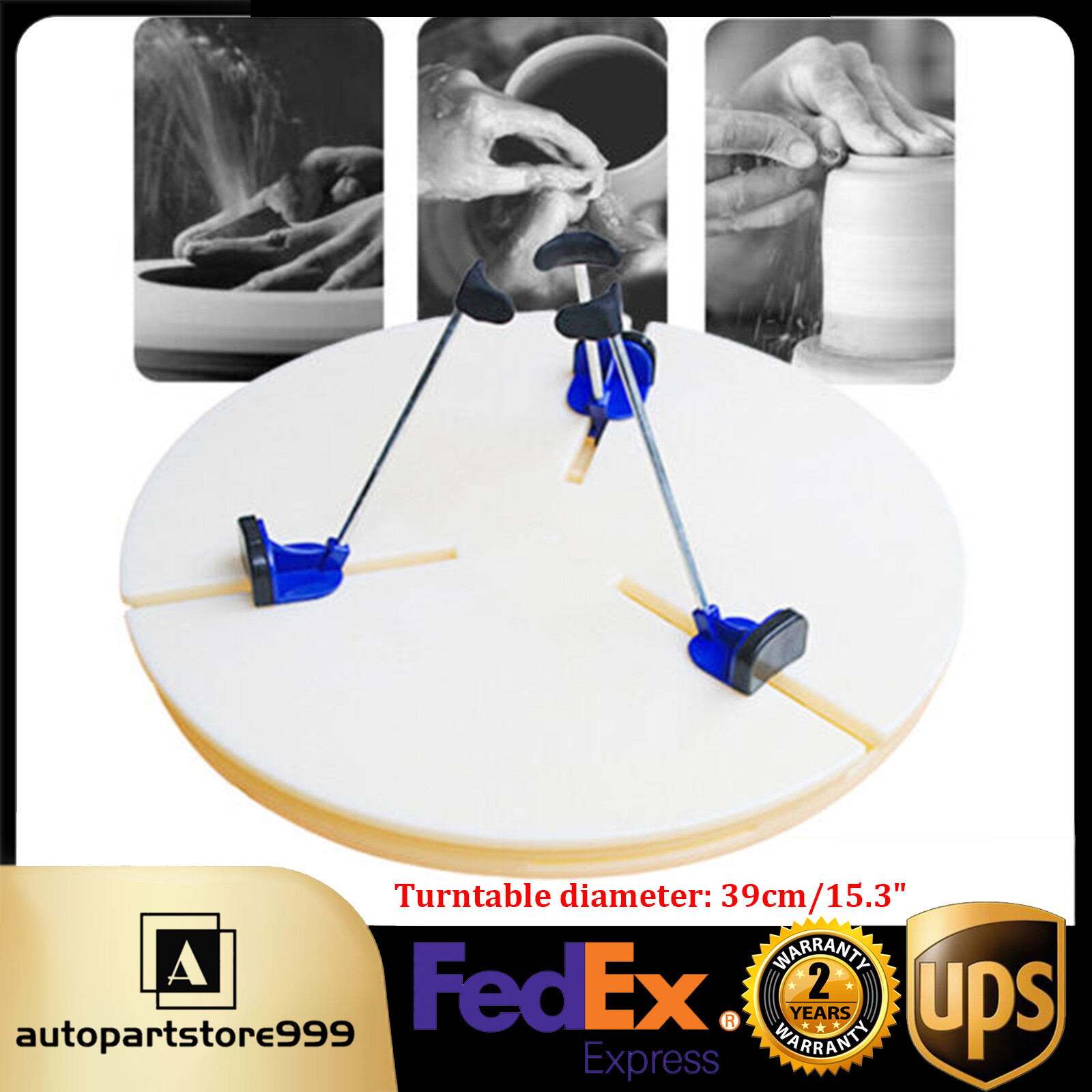 Pottery Wheel Tool Ceramic Trim Holder Centers Clip Polymer Scraping Repair Tool