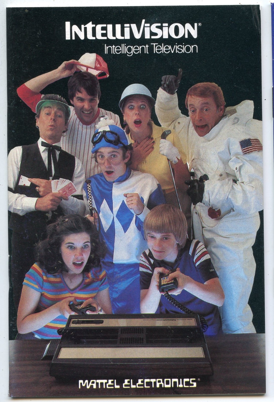 1982 Intellivision Mattel Electronics Video Game Catalog Booklet