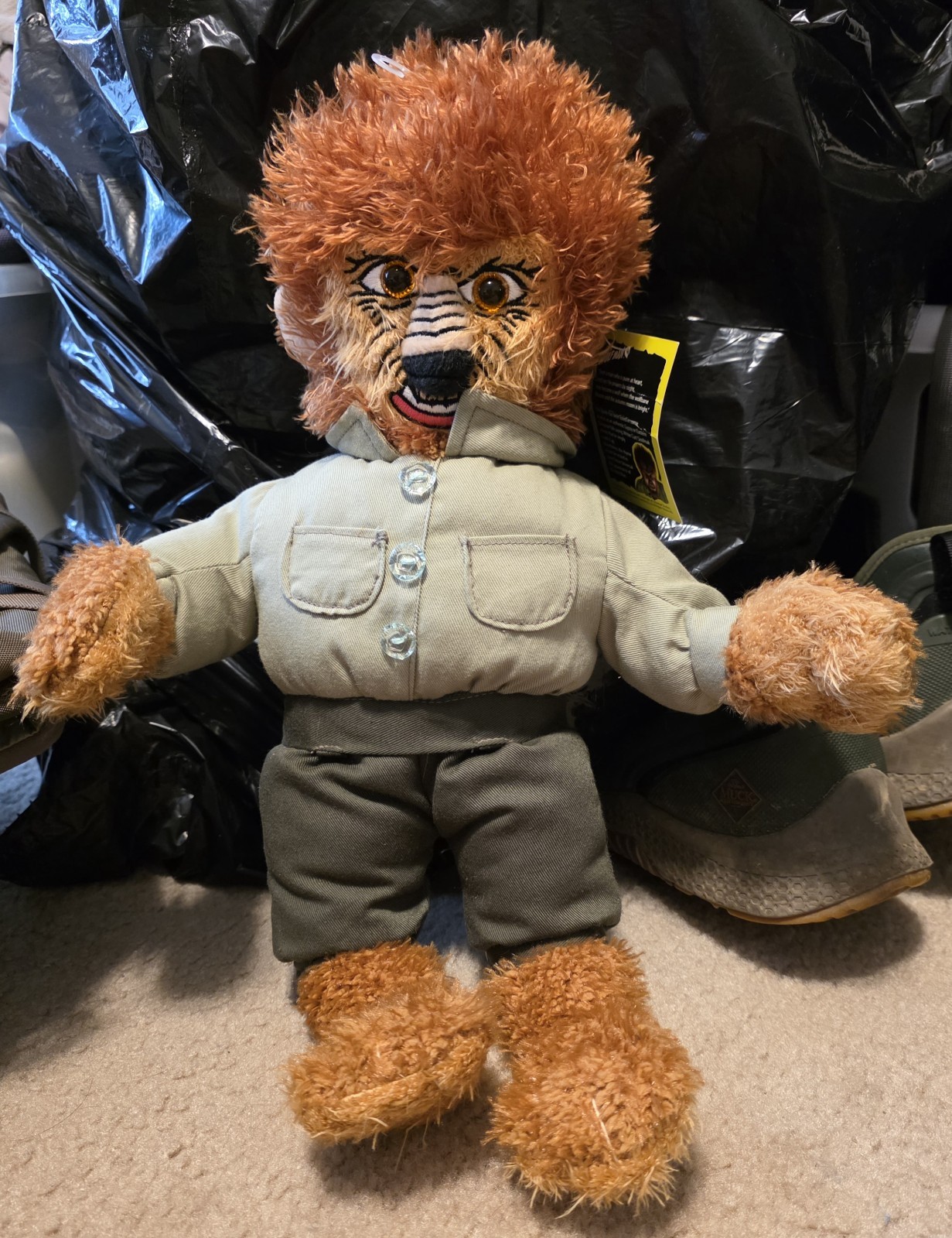 Stuffins 1999 CVS Universal Studio Monsters Plush Wolfman 12"