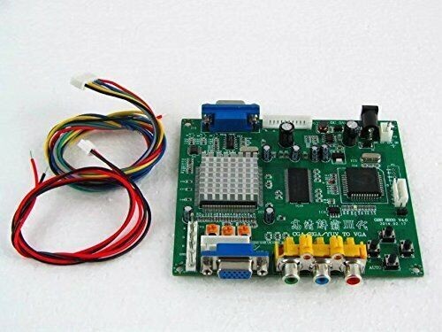 CGA EGA RGB to VGA GAME Video Converter pcb VGA Output Game Convert GBS8200 US