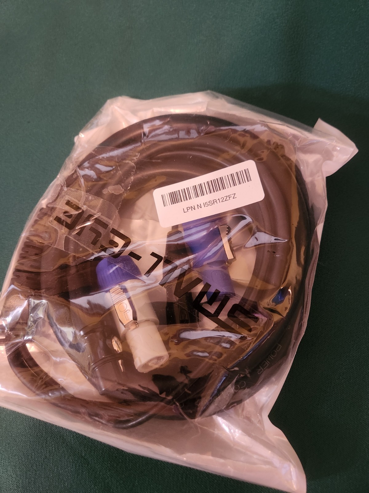 Small-Eye 5 Pin DMX PowerCon Combo Cable 10 Foot