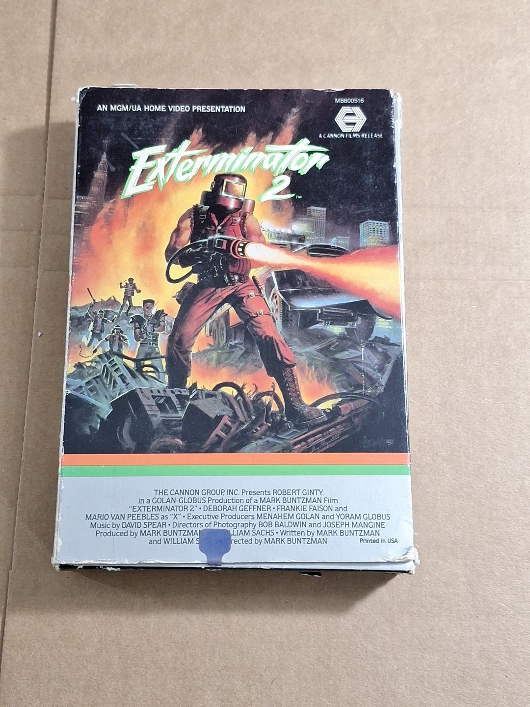 Exterminator 2 1984 BETAMAX NOT VHS RARE Action Thriller Cult Classic 80s 1985