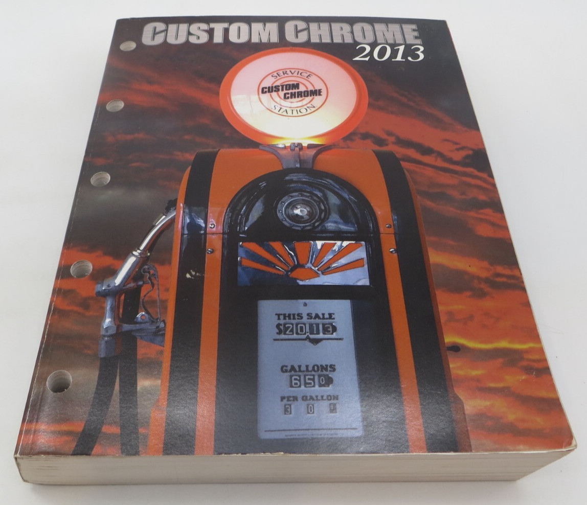 CUSTOM CHROME 2013 CATALOG motorcycle reference book