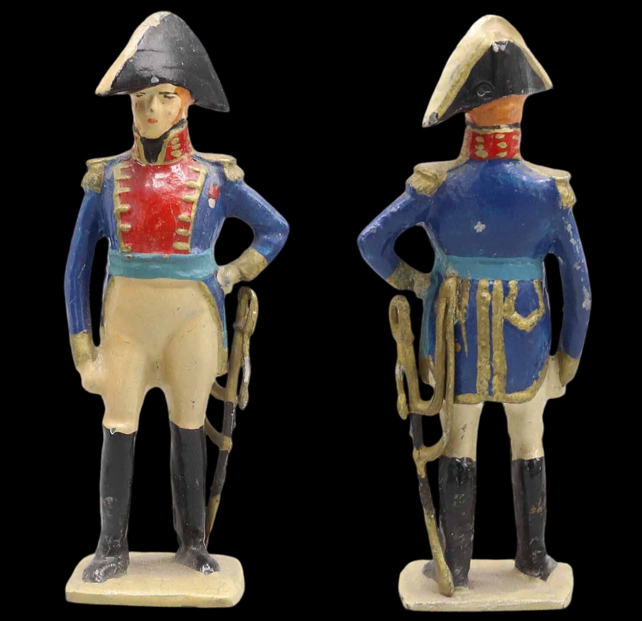 VERTUNNI figure LARREY / antique toy soldier 