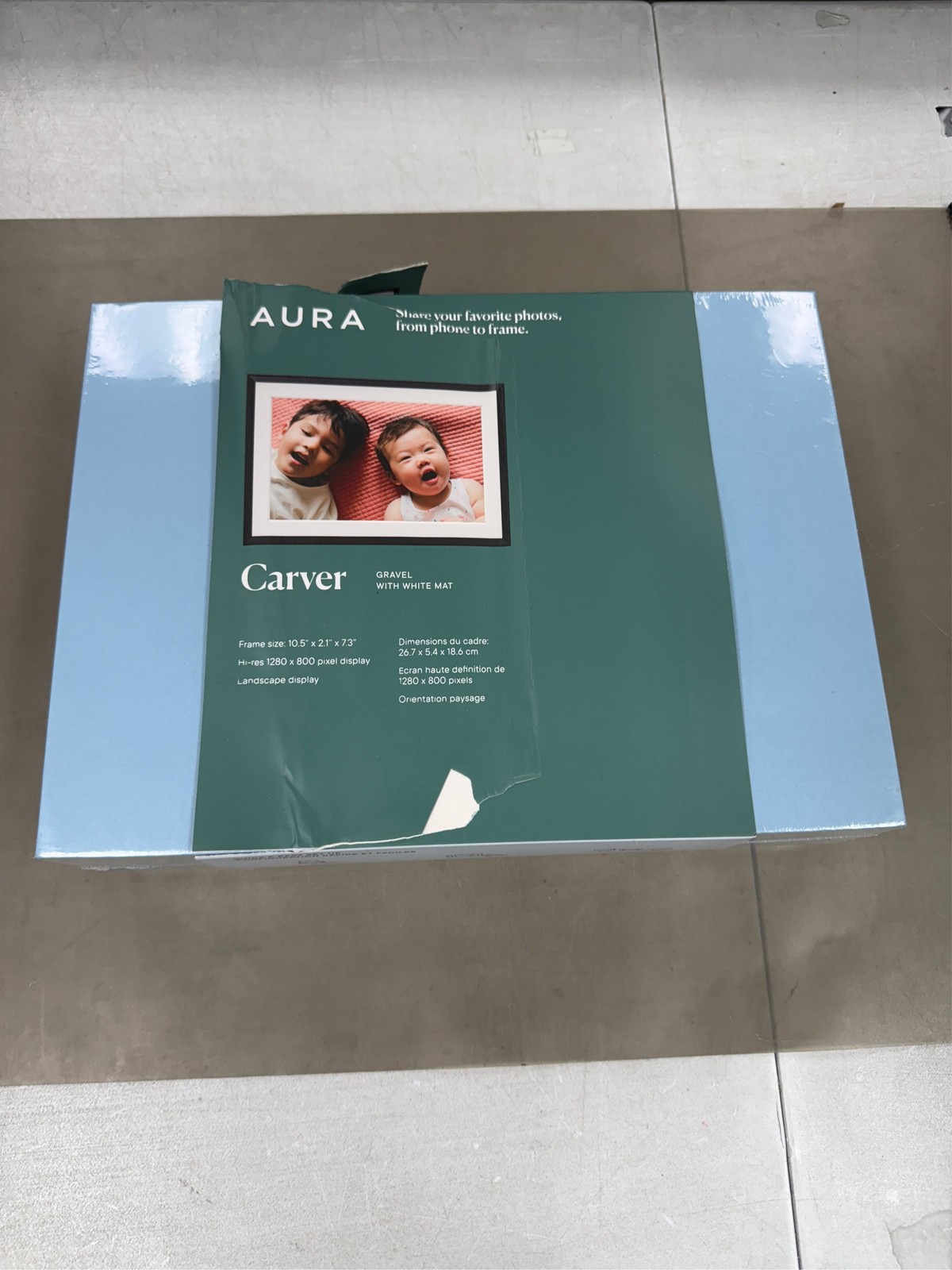 Aura Frames Carver Mat 10.1-in. Wi-Fi Digital Photo Frame 1