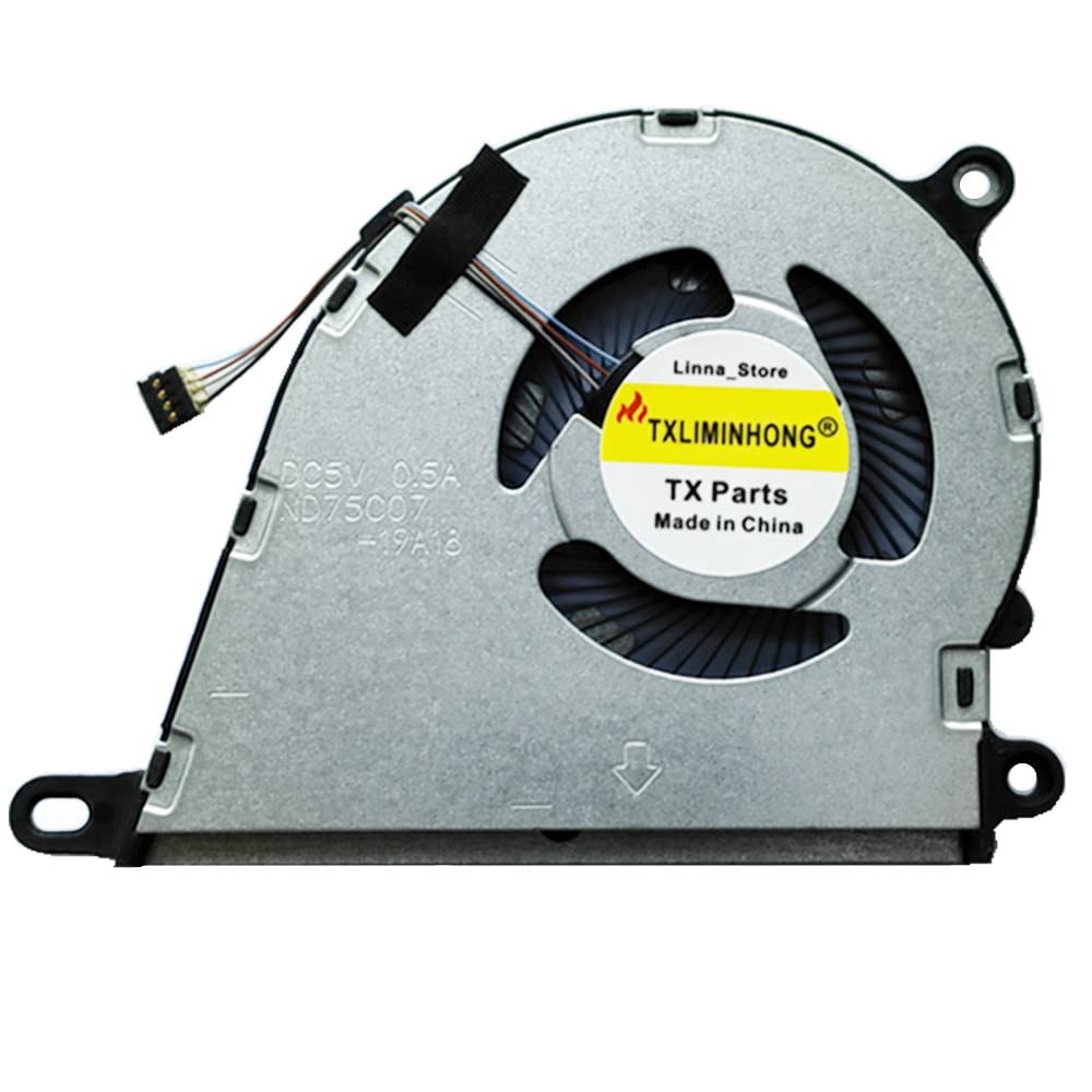 New CPU Cooling Fan for HP Pavilion 15-DY 15-DYnr 1024 14-DQ 14-dq1037 15S-FQ...