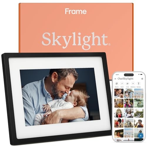 Frame – WiFi Digital Picture Frame Customer 10" - Skylight Frame - Black