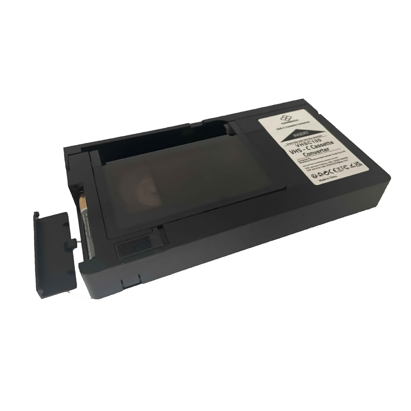 VHS-C Cassette Adapter For VHS-C SVHS Camcorders RCA For Panasonic Motorized