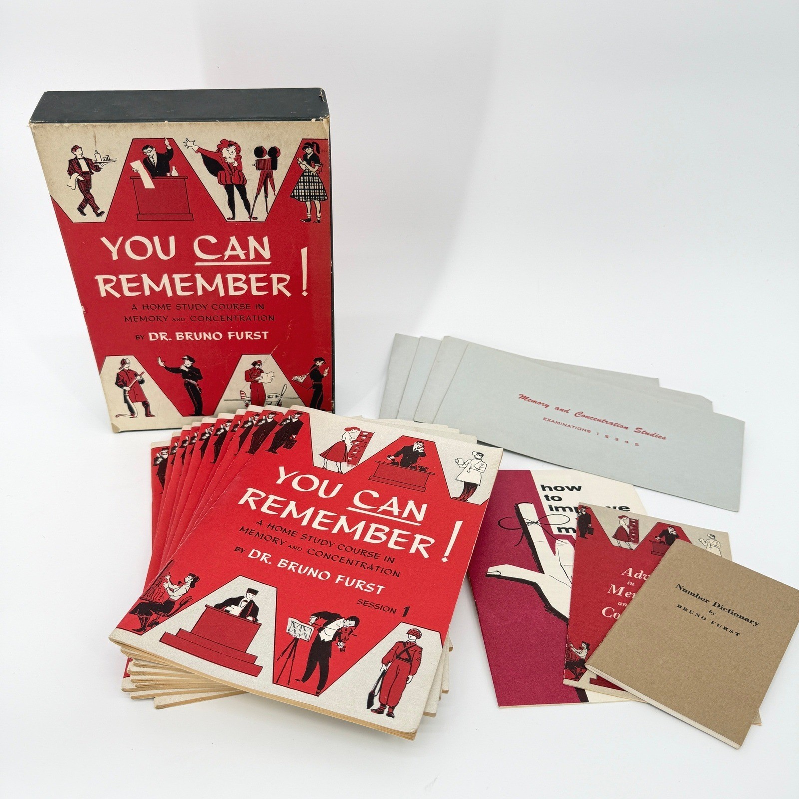 You Can Remember A Home Study Course in Memory & Concentration Dr Bruno Furst