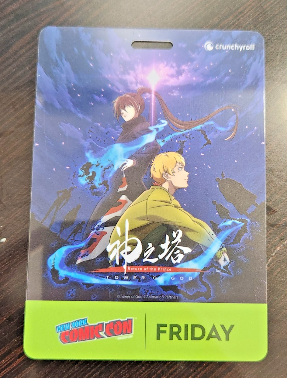 NYC New York 2024 Comic Con Friday Ticket Pass - Mint Unused Collectibles