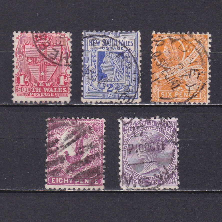 NEW SOUTH WALES AUSTALIA 1905, SG# 334-346, Used