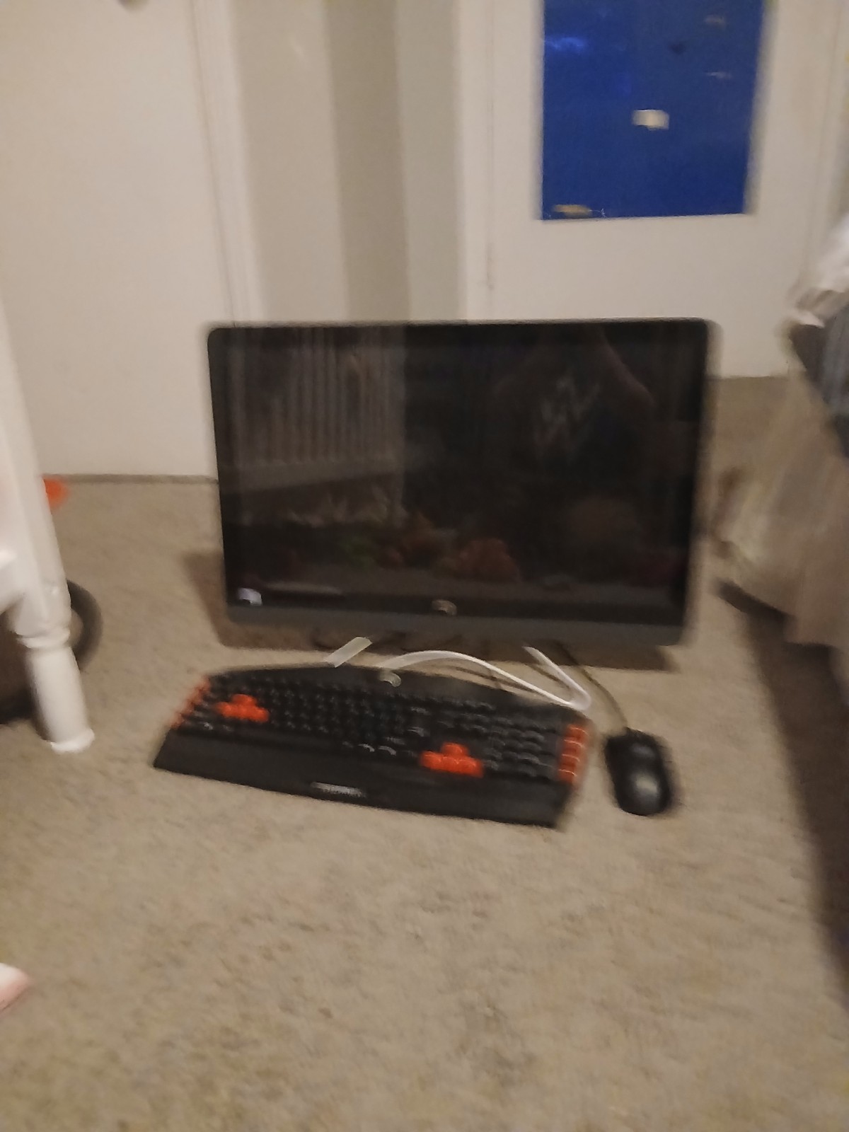 gaming setup!!!!                           [lags] hp black