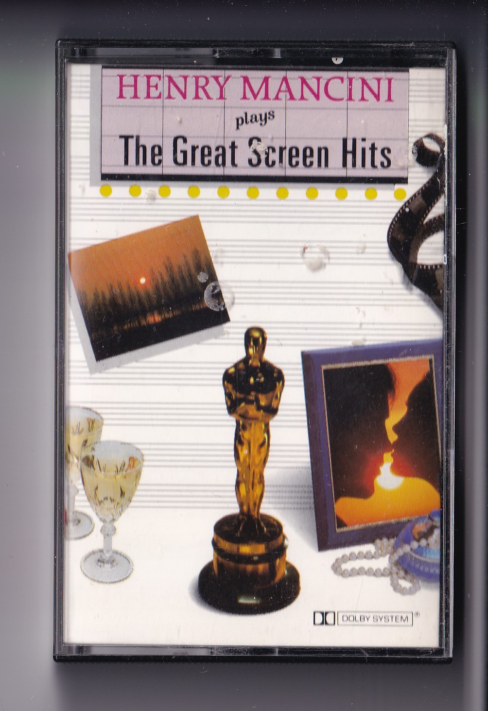 (MB726) Henry Mancini, The Great Screen Hits - 1990 Cassette Tape