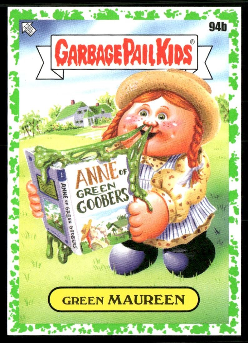 GREEN MAUREEN 2022 Garbage Pail Kids Booger Green #94B