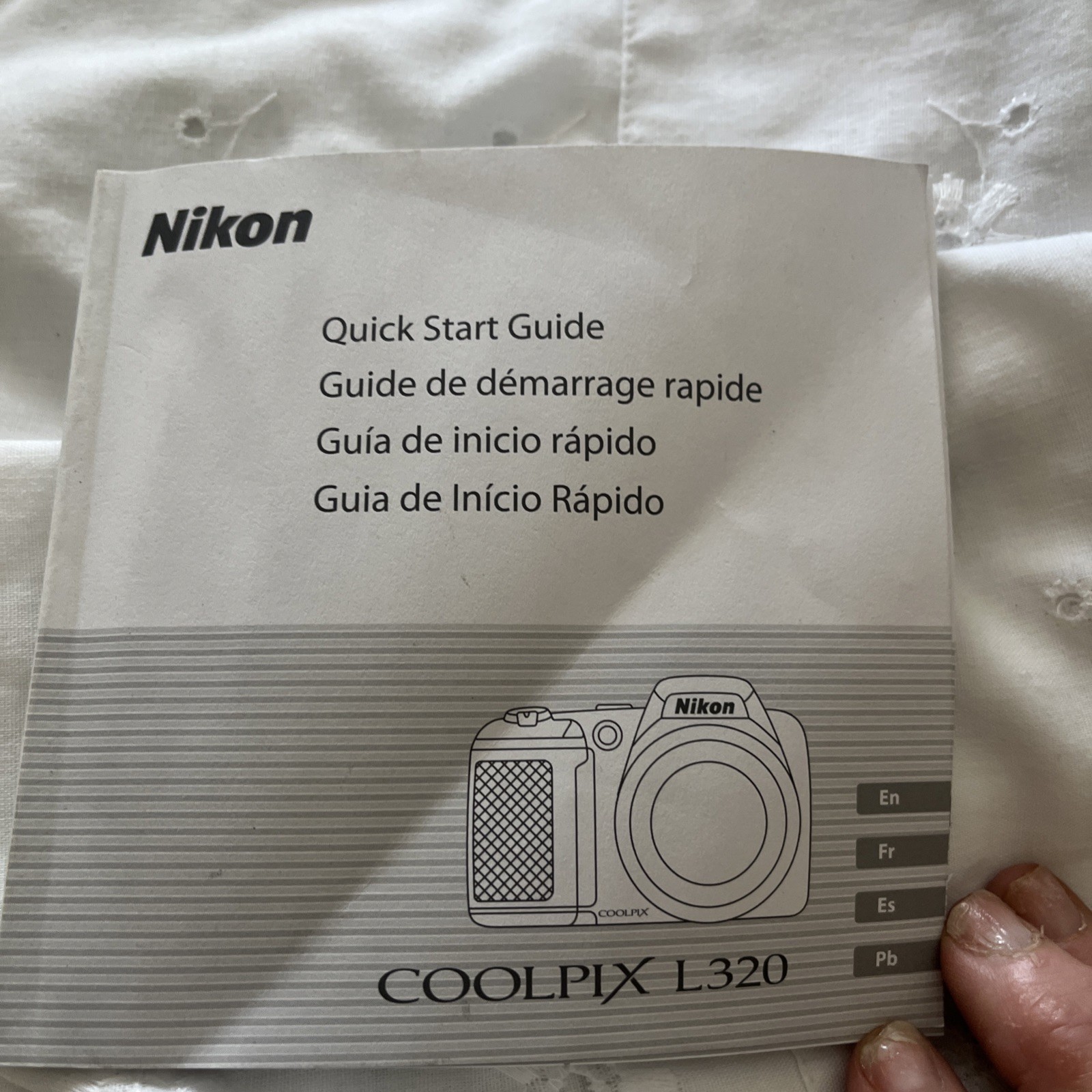 Nikon Coolpix L 320 Quick Start Manual Guide Only