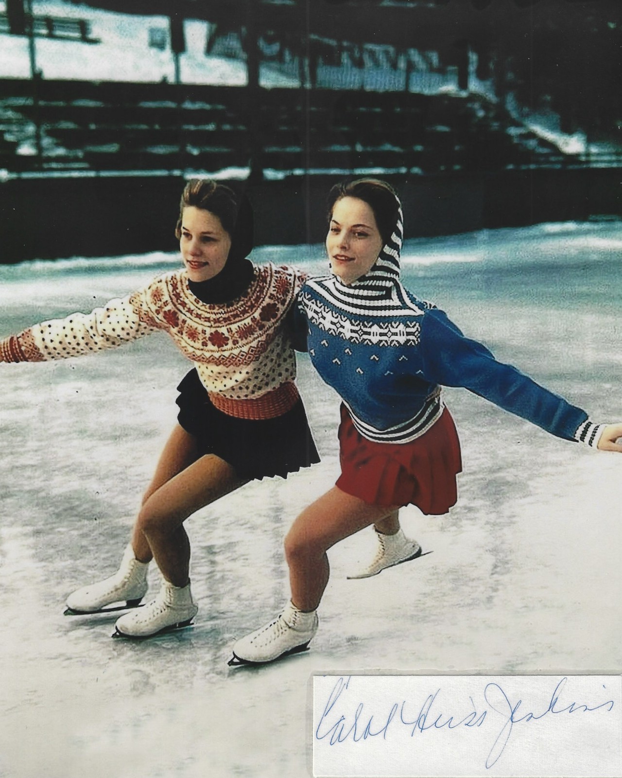 Carol Heiss Autographed Signed 8x10 Photo - Olympics Figure Skating - w/COA