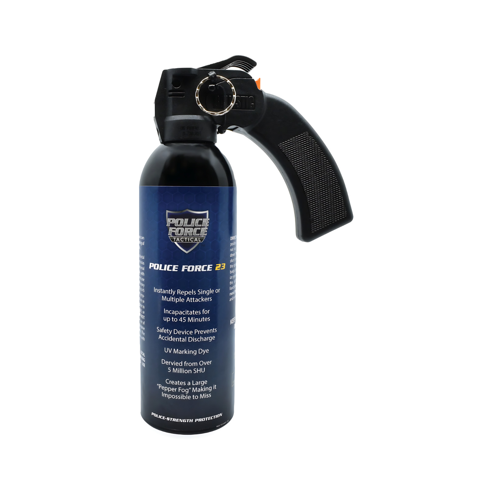 Police Force 23 Fogger Pepper Spray 16 oz Pistol Grip