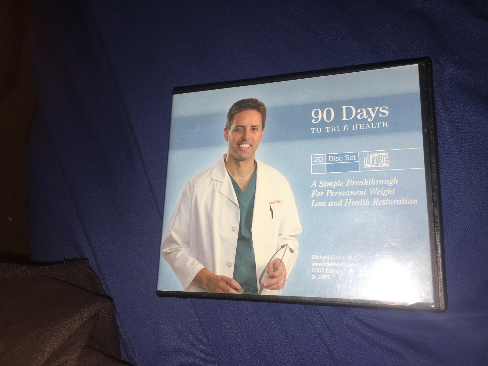 90 DAYS TO TRUE HEALTH BY Michael Cutler. 20 DISC SET