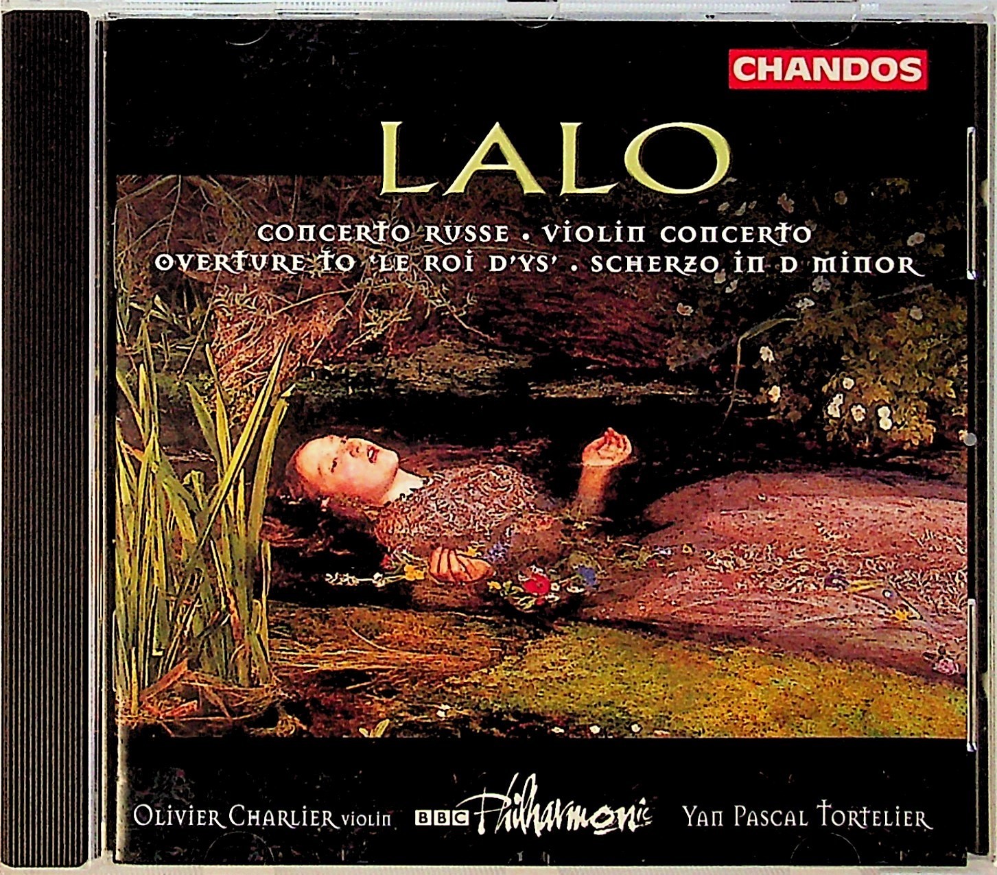 LALO Violin Concerto OLIVIER CHARLIER Concerto Russe etc YAN TORTELIER CD