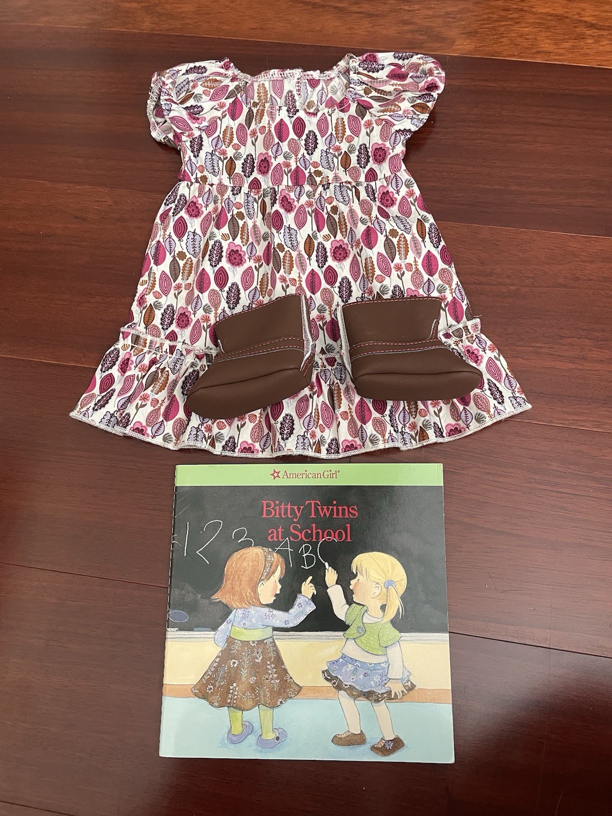 American Girl Bitty Twin Prairie Dress Outfit 2010 RETIRED