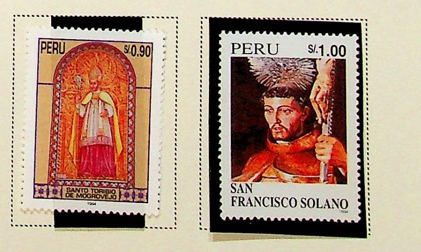 PERU Sc 1132-3 NH ISSUE OF 1995 - ART - (RM26)