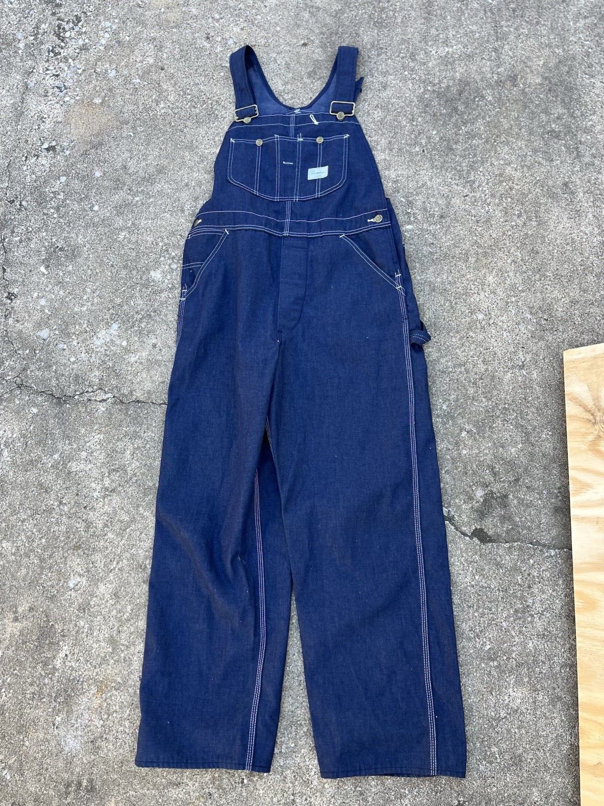 Vintage Sears Tradewear Bib Overalls Union Made 36