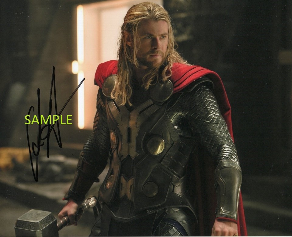 CHRIS HEMSWORTH #3 REPRINT AUTOGRAPHED 8X10 PHOTO SIGNED MAN CAVE GIFT AVENGERS