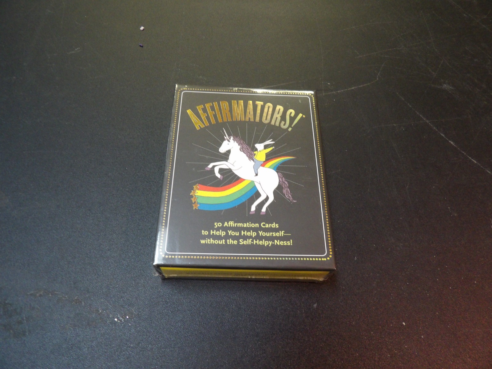 E7664 -New Sealed In Packaging Affirmators! Pack of 50 Affirmation Cards Unicorn