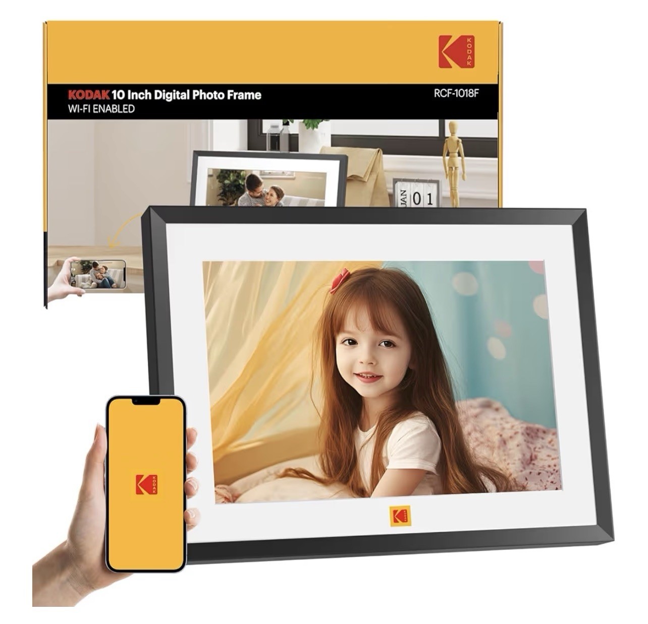 Kodak Picture Frame 🖼️ 10-inch Wi-fi Enabled