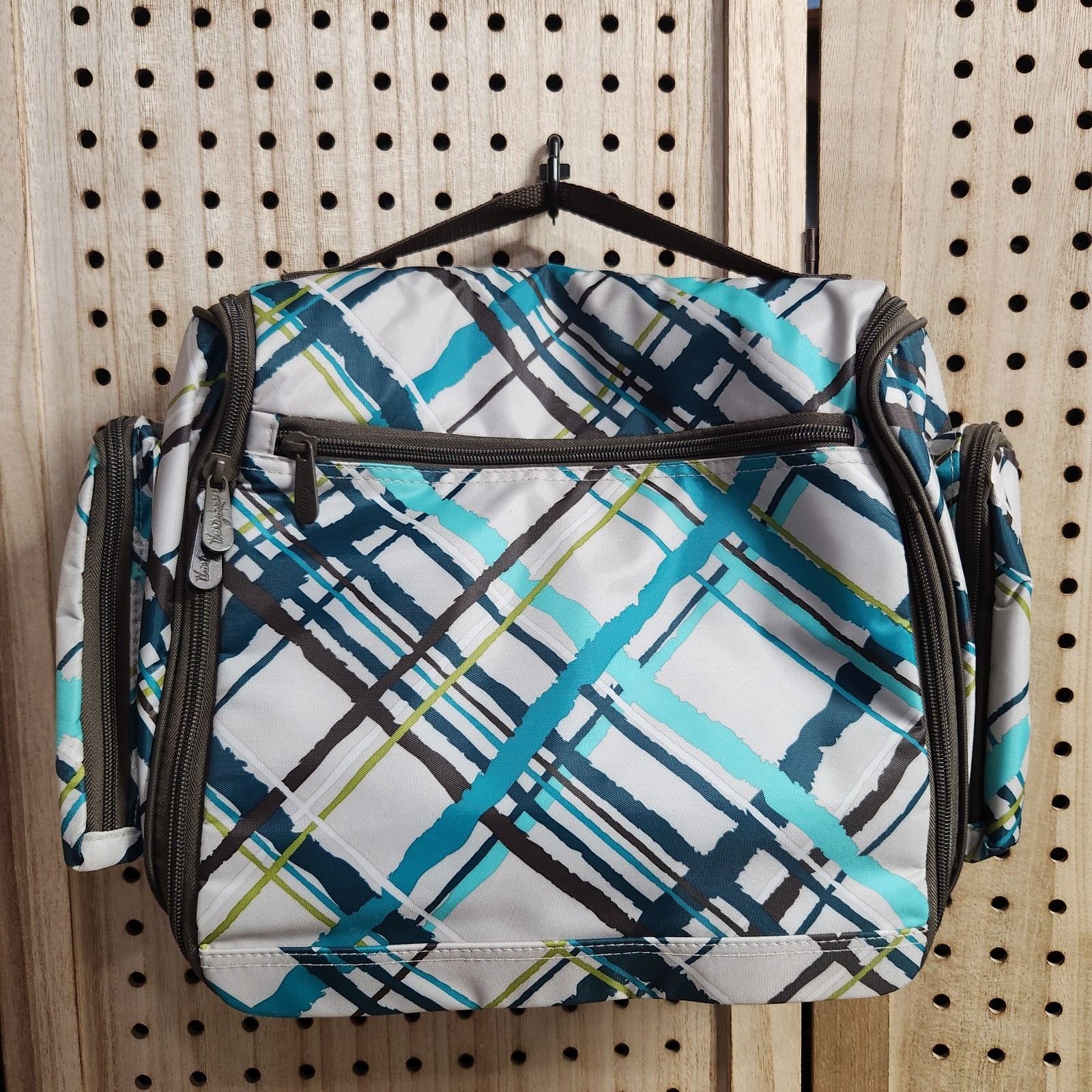 Thirty One 31 Bag Travel Shower Caddy Bag With Bottles Side Pockets Hang Storage